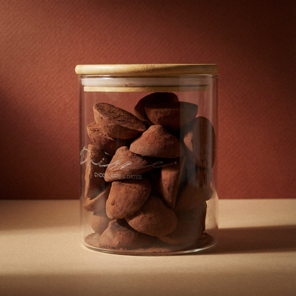 Cocoa Truffle Jar | Cappuccino