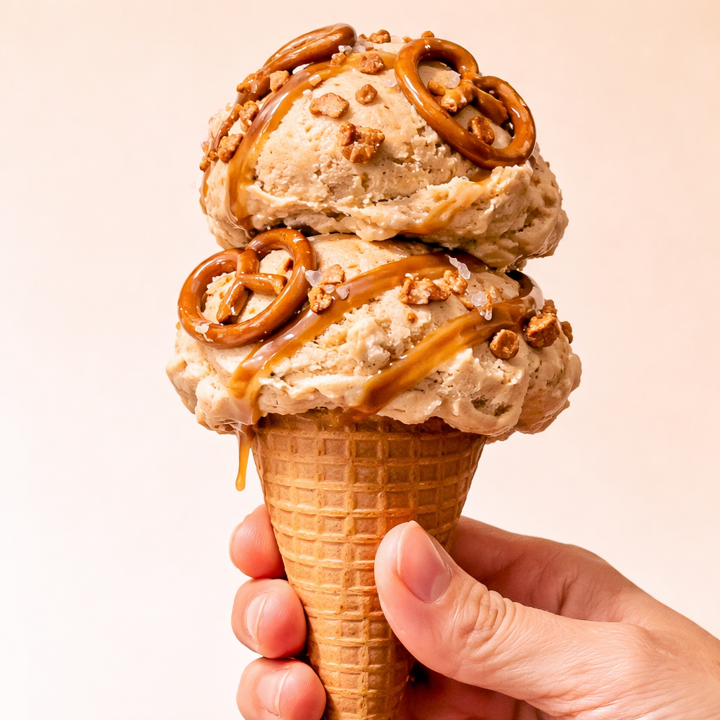 Pretzel Gelato
